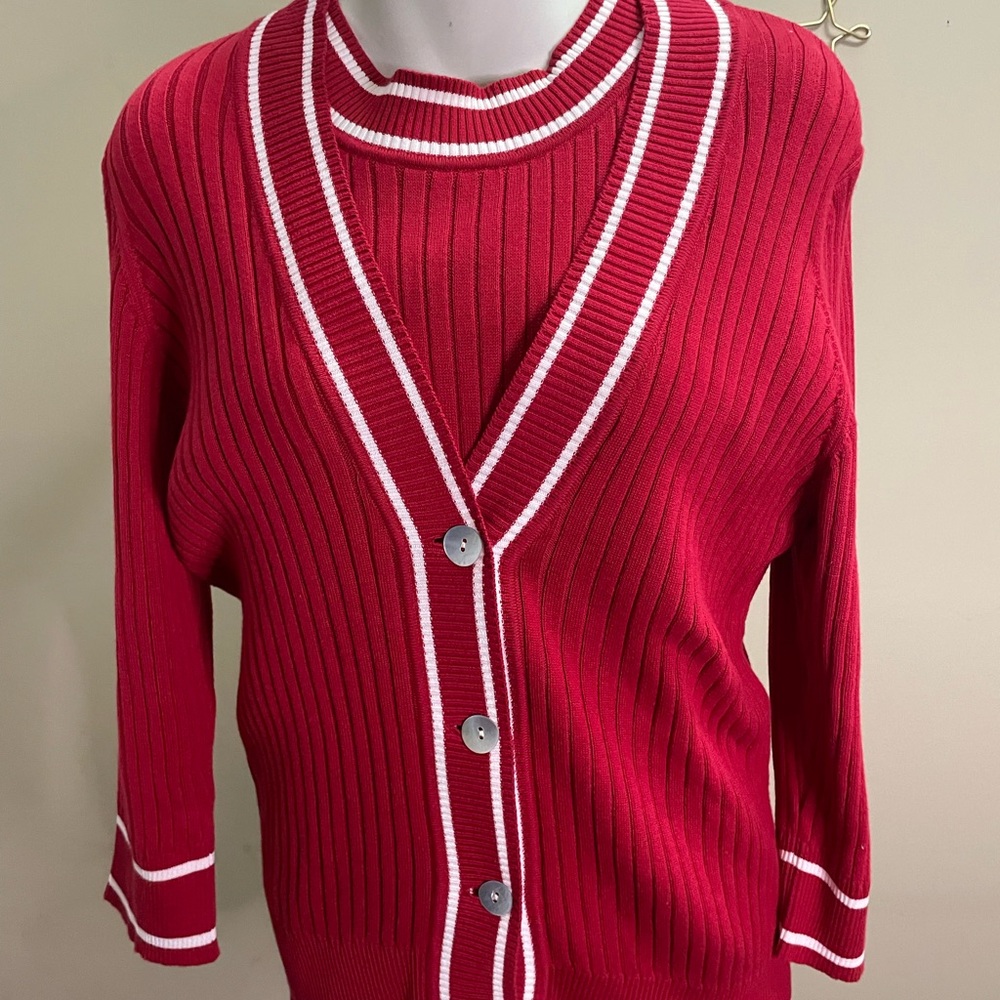 NWT Austin Reed Cardigan & Tank XL